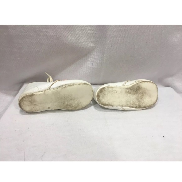 4/$35 Vintage Toddler Walking Shoe Saddle Leather - Picture 5 of 6